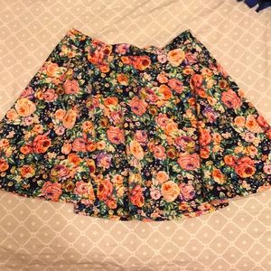 Sans Souci Floral Skater Skirt